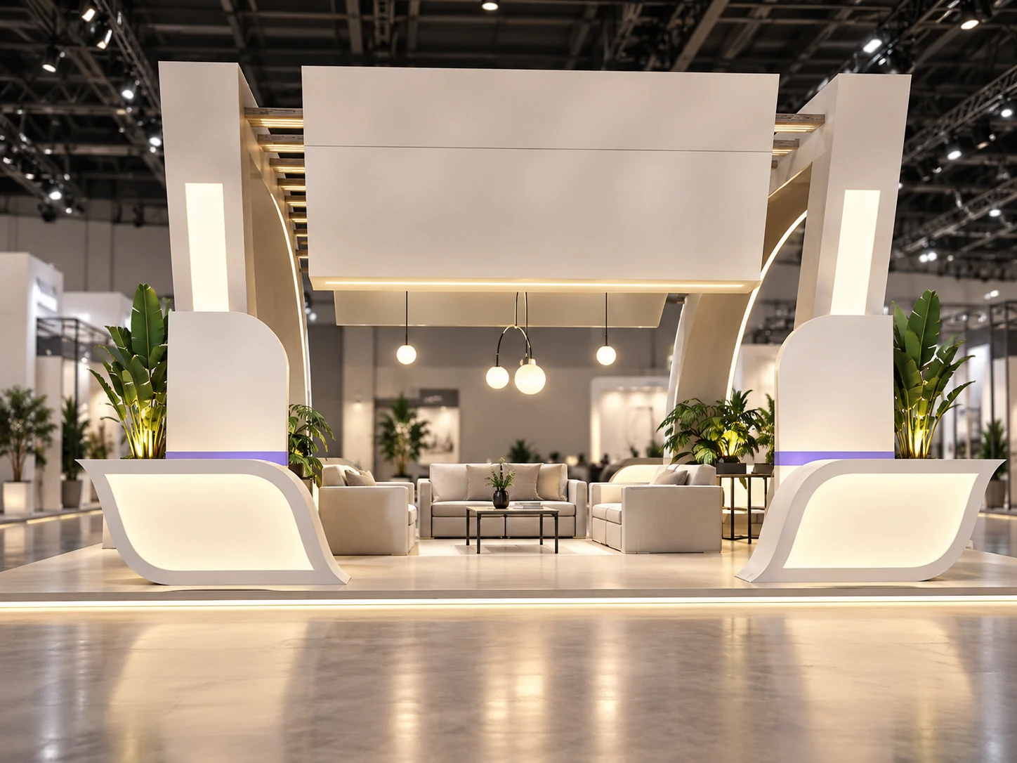 Hospitality-Style Booth